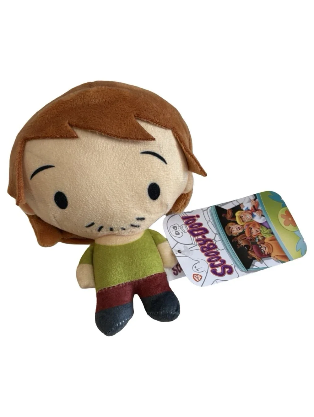 Scooby-Doo Chibi Shaggy Plush 7” Toy Factory Cartoon Doll NWT Collectible